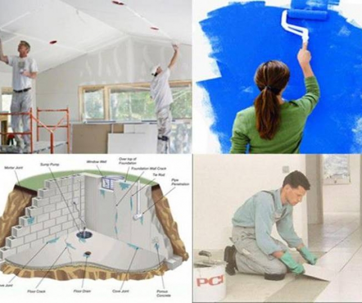 Cách khắc phục các vết tường bị nứt