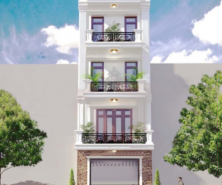 Thiết kế nhà phố đẹp gần gũi với thiên nhiên