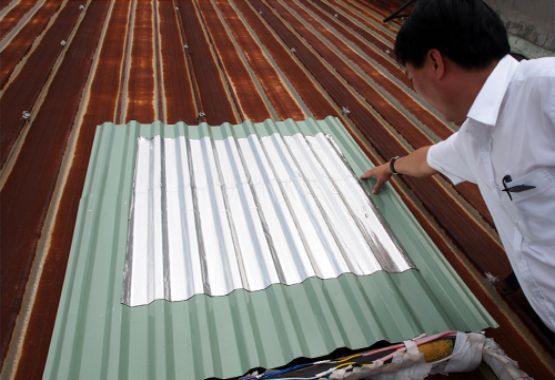 Dịch vụ thay mái tôn giá rẻ tại Bình Dương