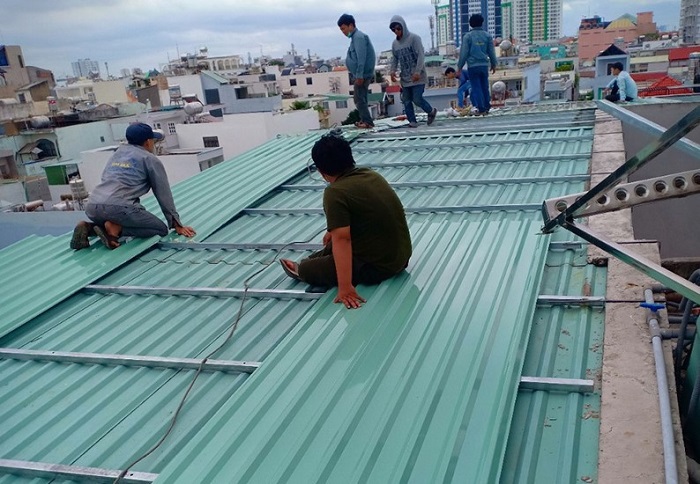 Dịch vụ thay mái tôn giá rẻ tại Bình Dương