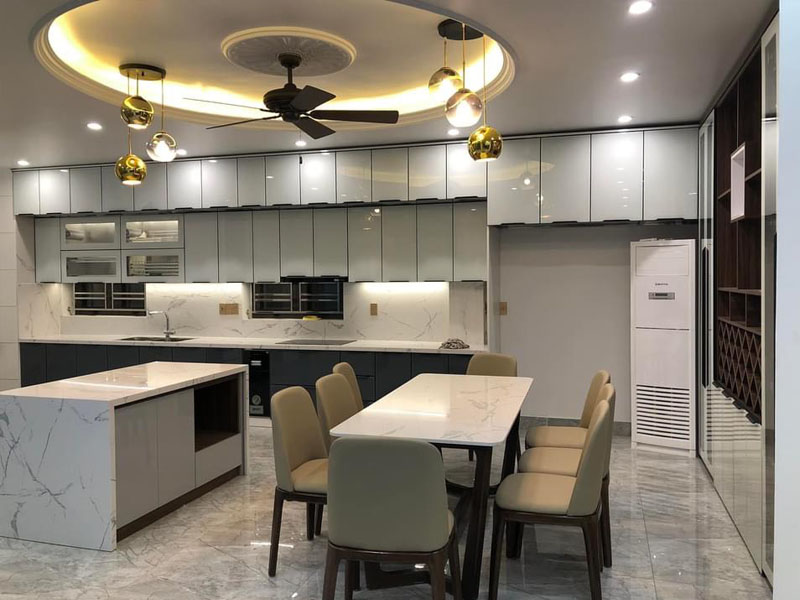 Thiết kế thi công tủ bếp giá xưởng tại Sài Gòn