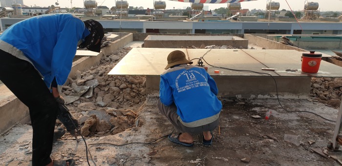 Dịch vụ nâng tầng nhà phố tại Bình Chánh