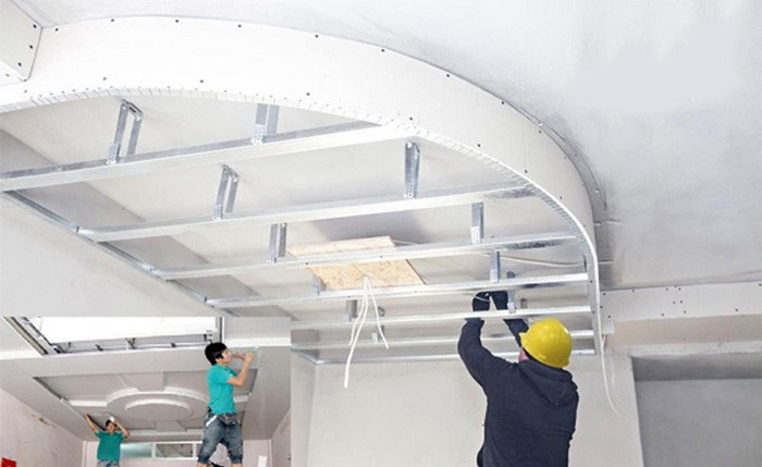 Trần thạch cao nhà xưởng giá rẻ Sài Gòn